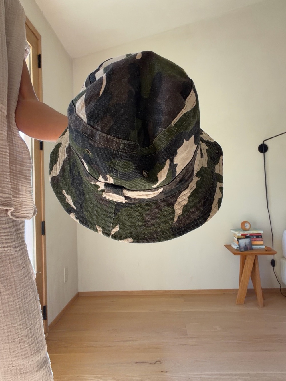 Unbranded Women's Green Camouflage Bucket Hat